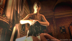 Фигуристая брюнетка сладко берет в рот у любимой транссексуалки из мультика