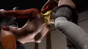 Горячий 3д трах с сексуальными и раскрепощенными героинями хентая